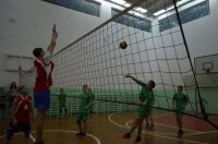 Товарищеская встреча по волейболу
