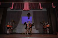 Выступление команды нашего колледжа по черлидингу на концерте, посвященном Дню российского студенчества (27.01.2015г.)
